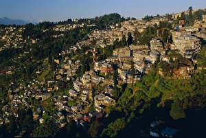 Morning Light Prints: Gangtok in early morning light