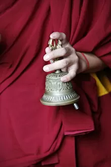 Images Dated 25th July 2007: Gantha Tibetan bell, Kathmandu, Nepal, Asia