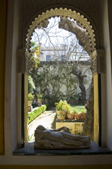 Santa Cruz Prints: Gardens in the Casa de Pilatos