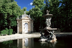 Old Castile Prints: Gardens of La Granja de San Ildefonso