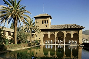 Alhambra Prints: Gardens of the Partal