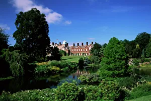 National Famous Place Prints: Gardens and Sandringham House, Sandringham, Norfolk, England, United Kingdom, Europe
