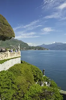 Lenno Prints: Gardens of the Villa del Balbianello on Punta di Lavedo in spring sunshine