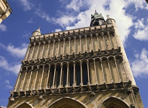 Facades Prints: Gargoyle facade of Notre Dame, Dijon, Burgundy, France, Europe