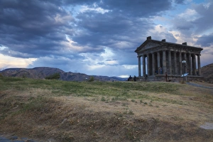Garni Temple, Garni, Yerevan, Armenia, Central Asia, Asia