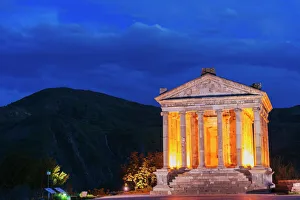 Greco Roman Prints: Garni Temple, UNESCO World Heritage Site, Kotayk Province, Armenia, Caucasus, Central Asia