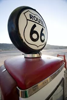 Images Dated 1st April 2011: Gas Pump, Historic Route 66, Arizona, United States of America, North America