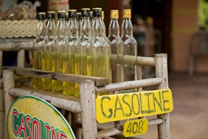 Surat Thani Prints: Gasoline Station, Ko Samui Island, Surat Thani, Thailand, Southeast Asia, Asia