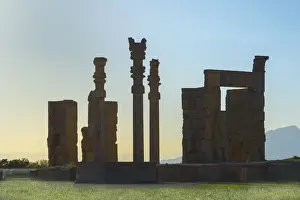 Persepolis Prints: Gate of All-Lands, Persepolis, UNESCO World Heritage Site, Fars Province, Islamic