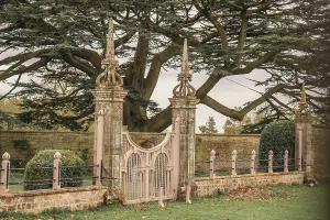 Elegance Prints: Gates at Canon Ashby, Northamptonshire