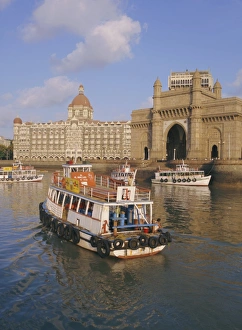 The Gateway to India and the Taj Mahal Hotel