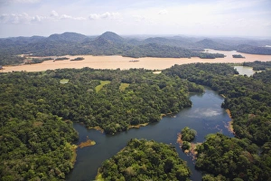 Images Dated 4th March 2008: Gatun Lake and Panama Canal, Panama, Central America