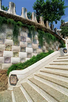 Step Prints: Gaudi achitecture