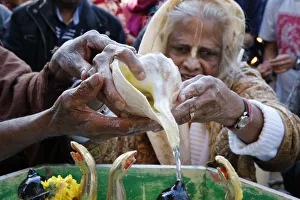 Gaura Purnima celebration, Sarcelles, Val d Oise, France, Europe