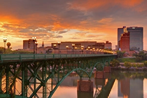 Tennessee Prints: Gay Street Bridge and Tennessee River
