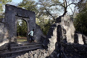 Images Dated 1st January 2009: Gedi ruins, Malindi, Kenya, East Africa, Africa