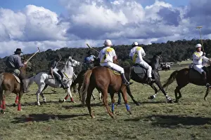 Ride Prints: The Geeburg Polo Match, Bushmen versus Melbourne Polo Club, Australia, Pacific