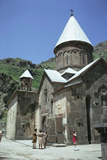 Geghard Monastery, UNESCO World Heritage Site, Armenia, Central Asia, Asia