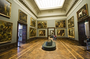 Art Galleries Prints: The Gemalde Gallery, Zwinger, Dresden, Saxony, Germany, Europe