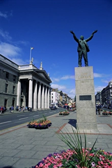 Dublin Prints: General Post Office and Jim Larkin statue