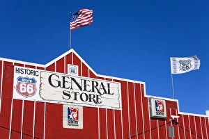 Stores Prints: General Store, Seligman, Route 66, Arizona, United States of America, North America