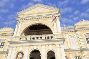 Balustrade Prints: Georgetown Town Hall, Georgetown, Penang Island, Malaysia, Southeast Asia, Asia