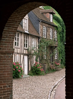 Picardie Prints: Gerberoy, Picardy, France, Europe