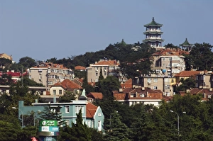 Shandong Prints: German architecture and Chinese pagoda in Qingdao