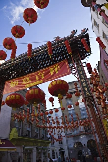 Images Dated 6th February 2008: Gerrard Street, Chinatown during Chinese New Year celebrations
