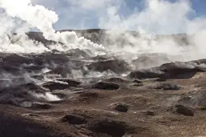 Bolivia Prints: Geysers at Banos Termales in the Eduardo Avaroa Andean Fauna National Reserve