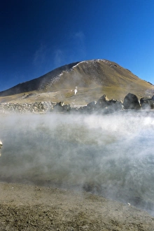 Rising Prints: Geysers at Sol de Manana, Salar de Uyuni, Bolivia, South America