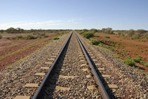 Northern Territory Prints: Ghan railway line, Northern Territory, Australia, Pacific