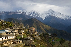 Ghandruk, 1990 metres, Annapurna Himal, Nepal, Himalayas, Asia