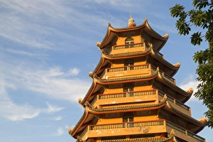 Sculptured Prints: Giac Lam Pagoda, Ho Chi Minh City, Vietnam, Indochina, Southeast Asia, Asia