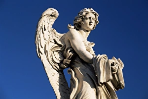1600s Prints: One of Gian Lorenzo Berninis 17th century stone angels