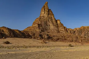 Al Ula Prints: Giant pinnacle, Al Ula, Kingdom of Saudi Arabia, Middle East