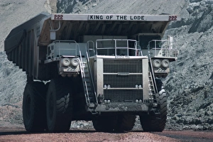 Wyoming Prints: Giant truck hauling 240 tons of coal in the Black Thunder