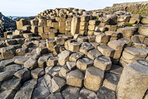 The Giants Causeway, UNESCO World Heritage Site, County Antrim, Ulster, Northern Ireland