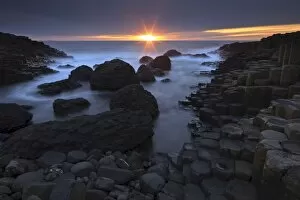 Images Dated 30th May 2010: Giants Causeway, UNESCO World Heritage Site, County Antrim, Ulster, Northern Ireland