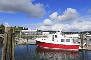 Tacoma Prints: Gig Harbor Marina, Tacoma, Washington State, United States of America, North America