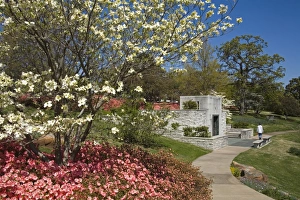 Oklahoma Prints: Gilcrease Museum Gardens