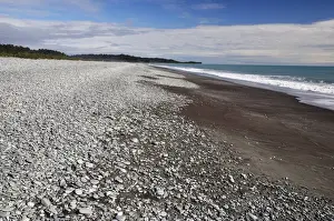 Pebbles Prints: Gillespies Beach, Westland Tai Poutini National Park, UNESCO World Heritage Site