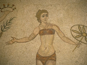 Girl in a bikini