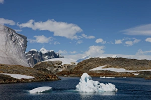 Images Dated 17th February 2009: Glacier near Vernadsky Research Station, Antarctic Penisula, Antarctica, Polar Regions