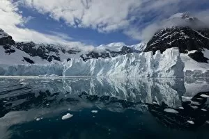 Glacier, Paradise Bay, Antarctic Peninsula, Antarctica, Polar Regions