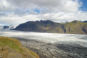 Images Dated 24th August 2007: Glacier at Skaftafell, Iceland, Polar Regions