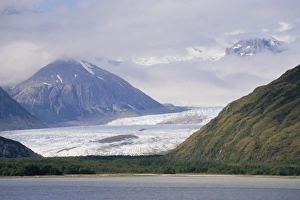 Magallanes Prints: Glacier and Strait of Magellan, Magallanes, Chile, South America