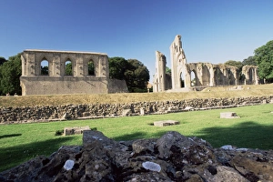 Glastonbury Prints: Glastonbury Abbey, Somerset, England, United Kingdom, Europe