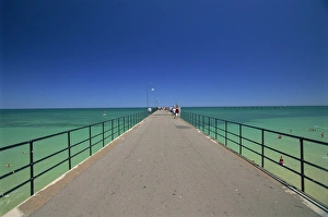 Piers Prints: Glenelg Pier, Glenelg, Adelaide, South Australia, Australia, Pacific