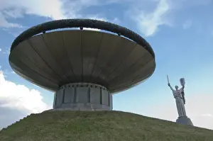 Kiev Prints: Glory Flame monument at The National Museum of the History of the Great Patriotic War 1941-1945